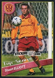 Sticker Stuart Elliott (Top scorer) - Scottish Premier League 2001-2002 n. 338 - Panini