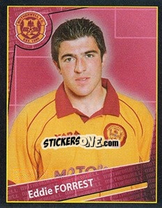 Sticker Eddie Forrest - Scottish Premier League 2001-2002 n. 342 - Panini