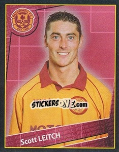 Figurina Scott Leitch - Scottish Premier League 2001-2002 - Panini