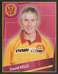 Sticker David Kelly - Scottish Premier League 2001-2002 n. 352 - Panini