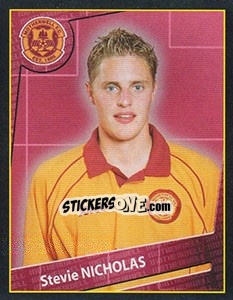 Sticker Stevie Nicholas - Scottish Premier League 2001-2002 - Panini