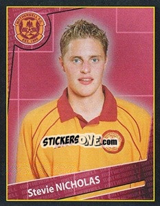 Sticker Stevie Nicholas - Scottish Premier League 2001-2002 n. 353 - Panini