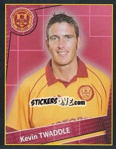 Sticker Kevin Twaddle - Scottish Premier League 2001-2002 n. 354 - Panini