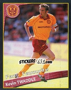 Sticker Kevin Twaddle (Fans Favourite) - Scottish Premier League 2001-2002 - Panini
