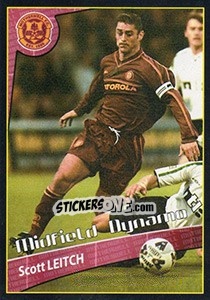 Sticker Scott Leitch (Midfield Dynamo) - Scottish Premier League 2001-2002 - Panini