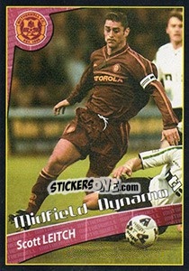 Sticker Scott Leitch (Midfield Dynamo) - Scottish Premier League 2001-2002 n. 360 - Panini