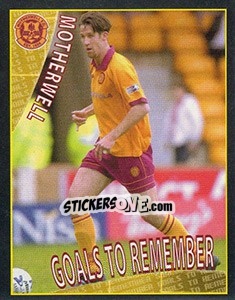 Figurina Goals to Remember 2 (Kilmarnock V Motherwell 1:2) - Scottish Premier League 2001-2002 - Panini