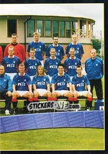 Cromo Team Group - Scottish Premier League 2001-2002 - Panini
