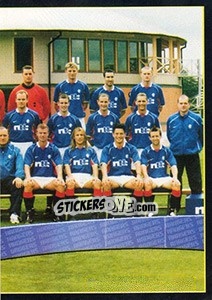 Sticker Team Group - Scottish Premier League 2001-2002 - Panini