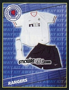 Cromo Away Kit - Scottish Premier League 2001-2002 n. 370 - Panini