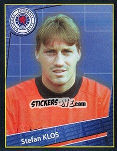 Sticker Stefan Klos - Scottish Premier League 2001-2002 - Panini