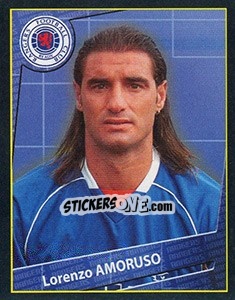 Sticker Lorenzo Amoruso - Scottish Premier League 2001-2002 n. 374 - Panini