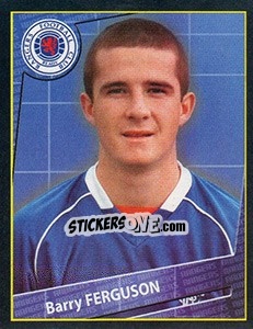 Sticker Barry Ferguson - Scottish Premier League 2001-2002 n. 380 - Panini