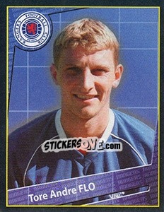 Sticker Tore Andre Flo - Scottish Premier League 2001-2002 n. 387 - Panini