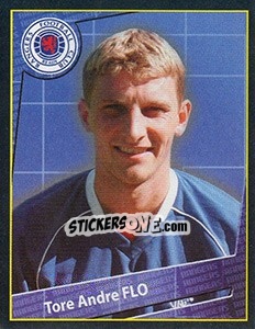 Figurina Tore Andre Flo - Scottish Premier League 2001-2002 - Panini