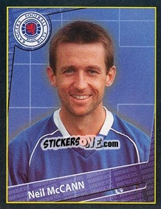 Figurina Neil McCann - Scottish Premier League 2001-2002 - Panini