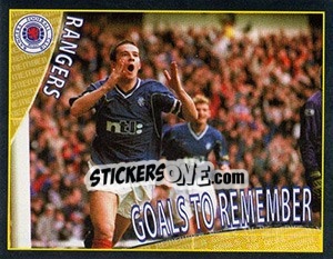 Sticker Goals to Remember 2 (Rangers V Celtic 5:1) - Scottish Premier League 2001-2002 n. 397 - Panini