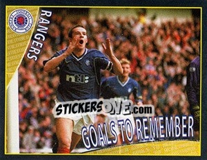 Figurina Goals to Remember 2 (Rangers V Celtic 5:1) - Scottish Premier League 2001-2002 - Panini