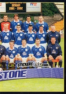 Figurina Team Group - Scottish Premier League 2001-2002 - Panini