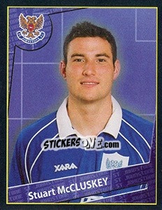 Cromo Stuart McCluskey - Scottish Premier League 2001-2002 - Panini
