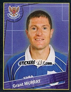 Sticker Grant Murray - Scottish Premier League 2001-2002 n. 411 - Panini