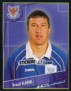Sticker Paul Kane - Scottish Premier League 2001-2002 n. 414 - Panini