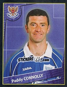 Sticker Paddy Connolly - Scottish Premier League 2001-2002 - Panini