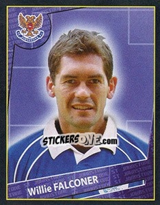 Sticker Willie Falconer - Scottish Premier League 2001-2002 n. 417 - Panini