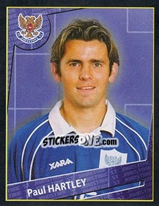 Sticker Paul Hartley - Scottish Premier League 2001-2002 n. 418 - Panini