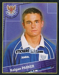 Sticker Keigan Parker - Scottish Premier League 2001-2002 - Panini