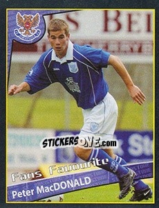 Sticker Peter MacDonald (Fans Favourite)