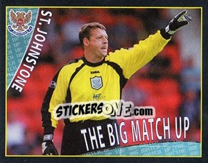 Sticker The Big Match Up 1 (St.Johnstone V D.United) - Scottish Premier League 2001-2002 - Panini