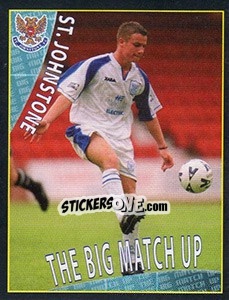 Sticker The Big Match Up 2 (St.Johnstone V D.United) - Scottish Premier League 2001-2002 - Panini