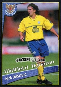 Figurina Nick Dasovic (Midfield Dynamo) - Scottish Premier League 2001-2002 - Panini