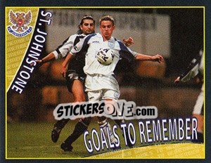Sticker Goals to Remember 2 (St.Johnstone V D.United 1:0) - Scottish Premier League 2001-2002 - Panini