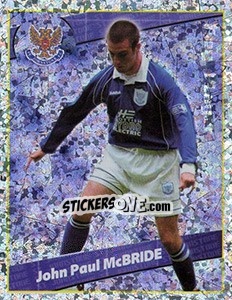 Sticker John Paul McBride (Key Player) - Scottish Premier League 2001-2002 - Panini