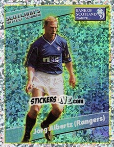 Cromo Jorg Albertz (Rangers) - Scottish Premier League 2001-2002 - Panini
