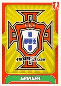 Sticker Portuguese Federation - Portugal De Ouro 2011 n. 1 - Panini