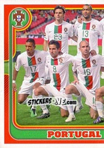 Sticker Portugal Info - Portugal De Ouro 2011 n. 2 - Panini