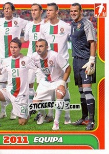 Sticker Portugal Info - Portugal De Ouro 2011 n. 3 - Panini