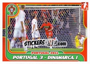 Sticker Portugal Info - Portugal De Ouro 2011 n. 4 - Panini