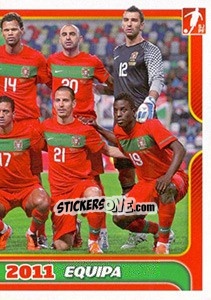 Sticker Portugal Info - Portugal De Ouro 2011 n. 7 - Panini