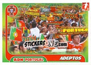 Sticker Portugal Info - Portugal De Ouro 2011 n. 8 - Panini