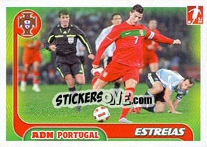 Sticker Portugal Info - Portugal De Ouro 2011 - Panini