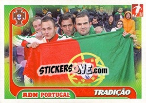 Sticker Portugal Info - Portugal De Ouro 2011 n. 12 - Panini