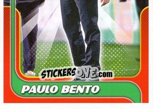 Sticker Paulo Bento - Portugal De Ouro 2011 n. 15 - Panini