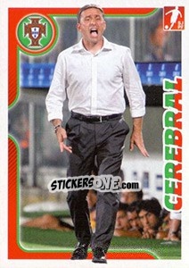 Sticker Paulo Bento - Portugal De Ouro 2011 n. 18 - Panini