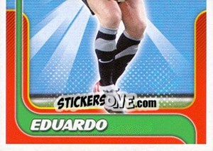 Sticker Eduardo - Portugal De Ouro 2011 n. 21 - Panini
