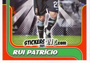 Sticker Rui Patricio - Portugal De Ouro 2011 - Panini