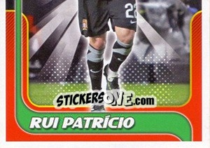 Sticker Rui Patricio - Portugal De Ouro 2011 n. 27 - Panini